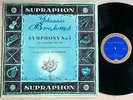 BRAHMS Symphony No.3 HERMANN ABENDROTH 1stPress 1950s SUPRAPHON MINT