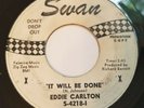 EDDIE CARLTON it will be done MISERY rare northern soul 45