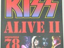 KISS – “Alive II” 4 Picture Disc BOX, USA / Springfield, Jan. 1978, GADGETS, POS