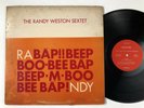 RANDY WESTON SEXTET Randy  Bakton Mono Private Jazz LP