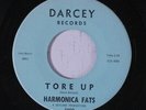 HARMONICA FATS: Tore Up / I Get So Tired 45 Soul