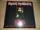IRON MAIDEN - Killers World Tour '81 - Orange VINYL  # 446 / 500