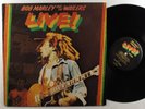 BOB MARLEY & THE WAILERS Live  ISLAND LP uk