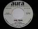 Ray Daniels Rick & The Ravens Soul Train Geraldine 45 RPM Aura Label Promotional
