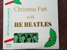 THE BEATLES - 'Christmas Fun' Japan only White Vinyl 10 inch, Insert & OBI