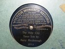 1901 Pre Matrix VICTOR MONARCH RECORD ELDRIDGE JOHNSON 3012 Take 2 HOLY CITY