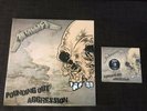 Metallica - Pounding Out Aggression 2LP & Limited Edition CD. Grey Marbled Vinyl