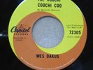Wes Dakus, Norman Petty prod, The Hoochi Coochi Coo, Feel Good, 65, MINT, Canada