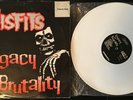 MISFITS LEGACY OF BRUTALITY - WHITE VINYL 1/500 - RARE Danzig Samhain Fiend Club
