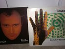 PHIL COLLINS x 3 and GENESIS x5  vinyl records