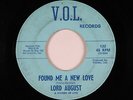 Northern Soul 45 - Lord August - Found Me A New Love - V.O.L. - mp3