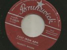 ROCKABILLY bw DOOWOP- PEANUTS WILSON - CAST IRON ARM  -HEAR -1957 BRUNSWICK