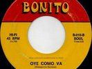 TEXAS TX latin PSYCH FUZZ soul funk 45 LITTLE JOE & THE EMBERS oye como va 1971
