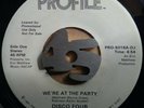 DISCO FOUR - We're At The Party 45 (PROMO) 80's Hip Hop 7