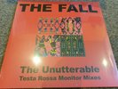 THE FALL - THE UNUTTERABLE TESTA ROSSA MONITOR MIXES LP RSD 2019 NEW AND SEALED