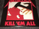 Kill Em All, Metallica Vinyl