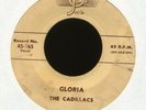 THE CADILLACS Gloria on Josie Original First Press R&B Doo Wop 45 Hear