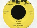 HERB JOHNSON Guilty on LEN R&B Doo Wop 45 Hear