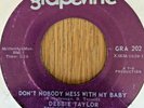 60's   Northern Soul  45  -  Debbie Taylor - Don't Nobody Mess With My Baby -