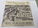 High School Caesar  Date Bait 45 PICTURE SLEEVE ONLY Reggie Perkins NOT A REPRO