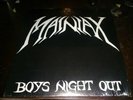 Mainiax Boys Night Out Rare Opp Local Metal Private Press lp shrink mint minus