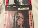 Malcolm X, Message To The Grass Roots, And Malcolm Speaking Two LPs , Sold As Is