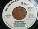 Crossover Soul 45 ALMETA LATTIMORE These Memories MAINSTREAM promo