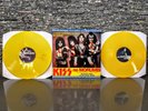 KISS No Morumbi LIVE UNOFFICIAL BOOTLEG DOUBLE YELLOW VINYL Brasil 1983 Aucoin