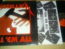 METALLICA KILL EM ALL ELECTRA MASTERDISC PRESS,LIGHT WEAR VG+