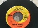 US ORIGINAL Northern Soul 7 45 Nancy Wilson “The End Off Our Love” US Capitol