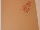 THE WHO   LIVE AT LEEDS   UK PRESSING RED STAMP ALL 12 INSERTS  TRACK 2406 001