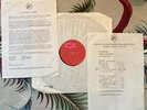 The Chameleons - Script Of The Bridge LP (1983) UK White Label Promo STAT Rare