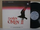 DAMIEN 666 THE OMEN 2 II - Soundtrack Score LP (Jerry Goldsmith) 1987 Vinyl EX++