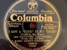 COLUMBIA 1806-D Harry Reser's Syncopators 78rpm I Got a 