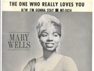 Mary Wells Motown 1960s original Pic Sleeve One Who Really Loves You MT1024