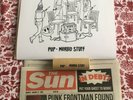 Pup Morbid Stuff Vinyl LP Coloring Book Variant Alternate Cover Splatter Pencils