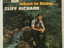 Cliff Richard - When in Rome... (LP - mono UK)  tutto in italiano  NM-/NM-