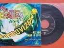 THE BEATLES - ALL YOU NEED IS LOVE RARE YUGOSLAVIAN 7'' PS 1967 UNIQUE COVER