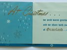 ELVIS PRESLEY, GENUINE CHRISTMAS CARD SENT BY THE PRESLEYS.