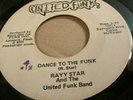 FLINT Boogie Funk 45 RAYY STAR & UNITED FUNK BAND Dance To The Funk UNITED FUNK
