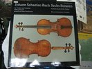 J. S. BACH: Sonaten Cembalo & Violine C. von der Goltz  LP 2 LP Vinyl