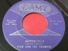 TICO & THE TRIUMPHS 45 rpm AMY 835 Motorcycle PAUL SIMON (1961) teen Mint-