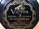 Pre-War SANCTIFIED GOSPEL 78 Elder J.E. Burch Victor 21248 in E   HOLY GRAIL