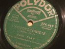 78RPM EDITH PIAF Escales/L'accordeoniste POLYDOR 524.669 / Shipping 7.8$