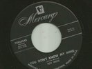 ROCKABILLY - TWIN SPIN - ROY MOSS - YOU DONT KNOW MY MIND  -HEAR -1956 MERCURY