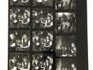 Orginal Contact sheet (c41) of the Band LOW on Vernon Yard Records 