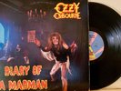 Ozzy Osbourne - Diary Of A Madman LP 1981 1st Pressing Jet w/ Randy Rhodes EX