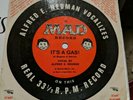 ALFRED E. NEWMAN 1963? (Mad Magazine) flexi-disc cardboard record IT'S A GAS