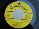Z9 BRUNSWICK 55315 PROMO SOUL THE ARTISTICS GLAD I MET YOU GIRL I NEED YOU SIMS