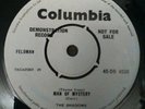 THE SHADOWS - MAN OF MYSTERY - VERY RARE ORIGINAL UK COLUMBIA 7